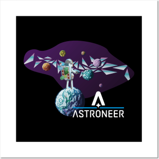 Astroneer Space Logo Posters and Art